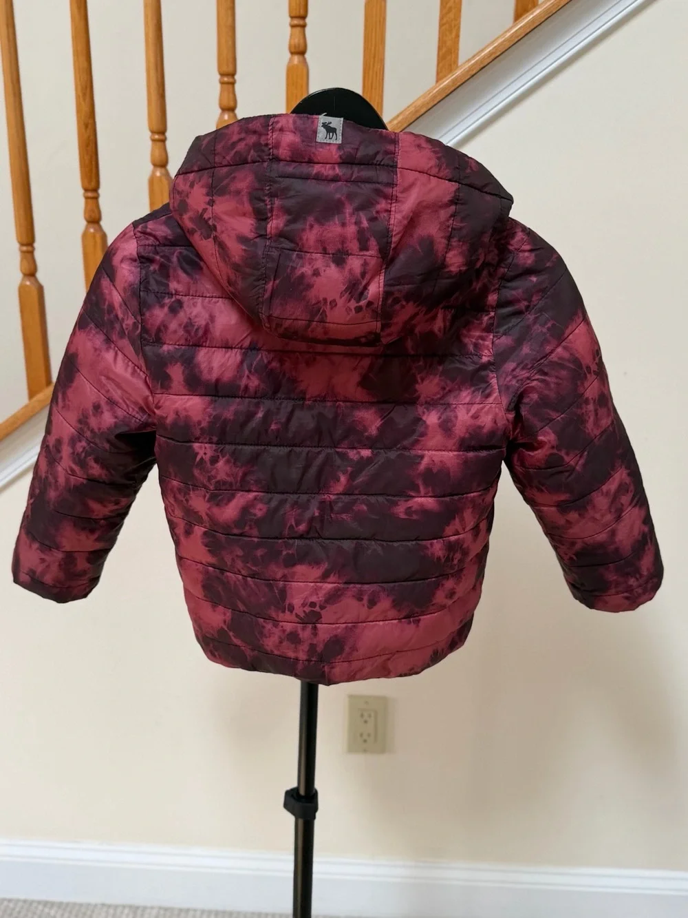 abercrombie kids quilted hooded